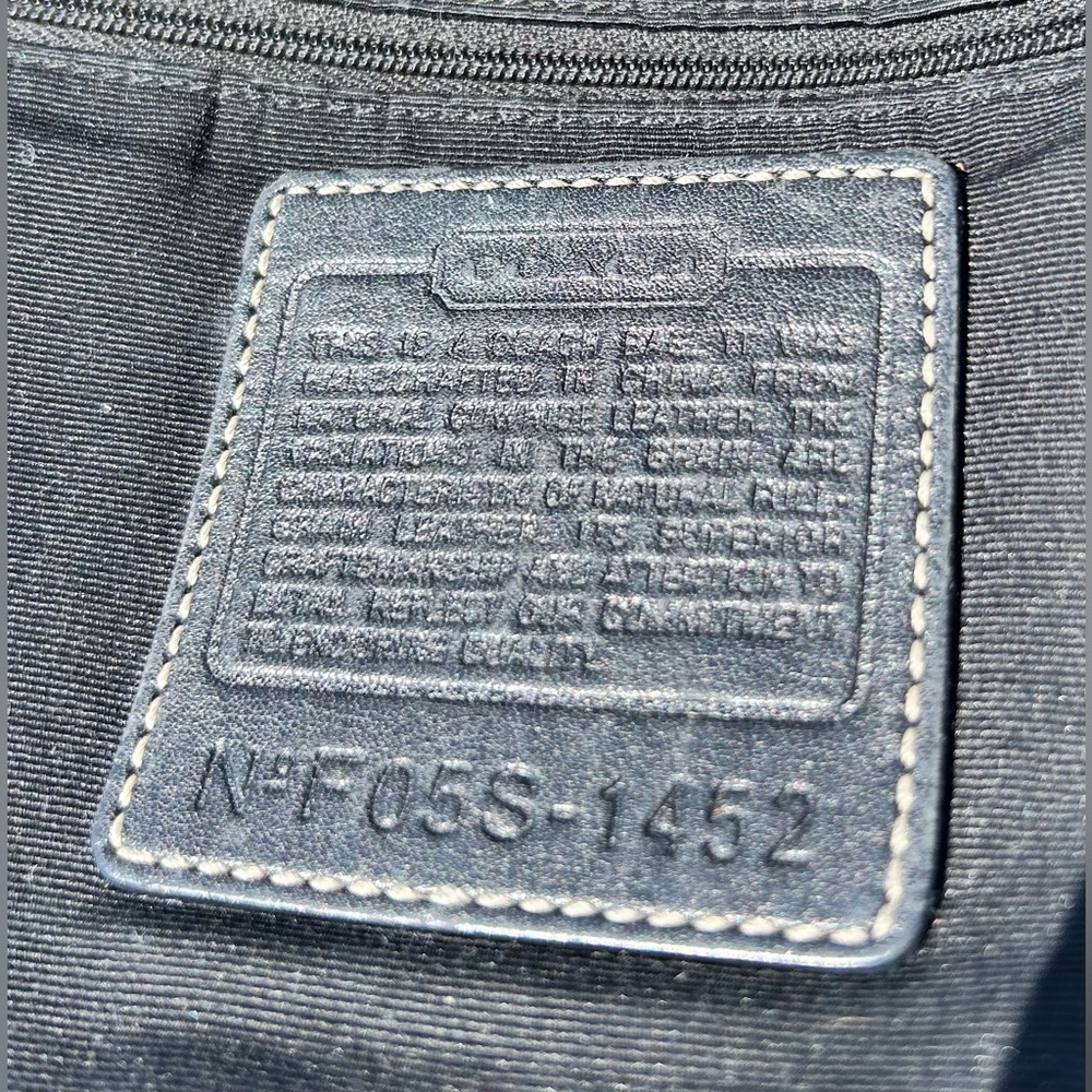 2005 Tru Vtg Coach Leather Soho Slim Duffle Crossbody REHABBED (See Photos) - Picture 11 of 15